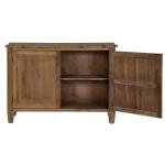 Altair 2 Door Cabinet Dining Storage Brown 15