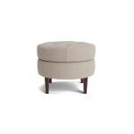 Delway Round Ottoman Ottomans & Poufs Bassett Furniture 7
