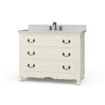Provence Single Vanity W/ Sink & Marble Top - Image 3