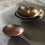 Lucky Coins Indoor-outdoor Metal Wall Decor, Brass, S/4 - Image 6