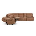 Fletcher Leather Power Reclining Sectional - Image 5