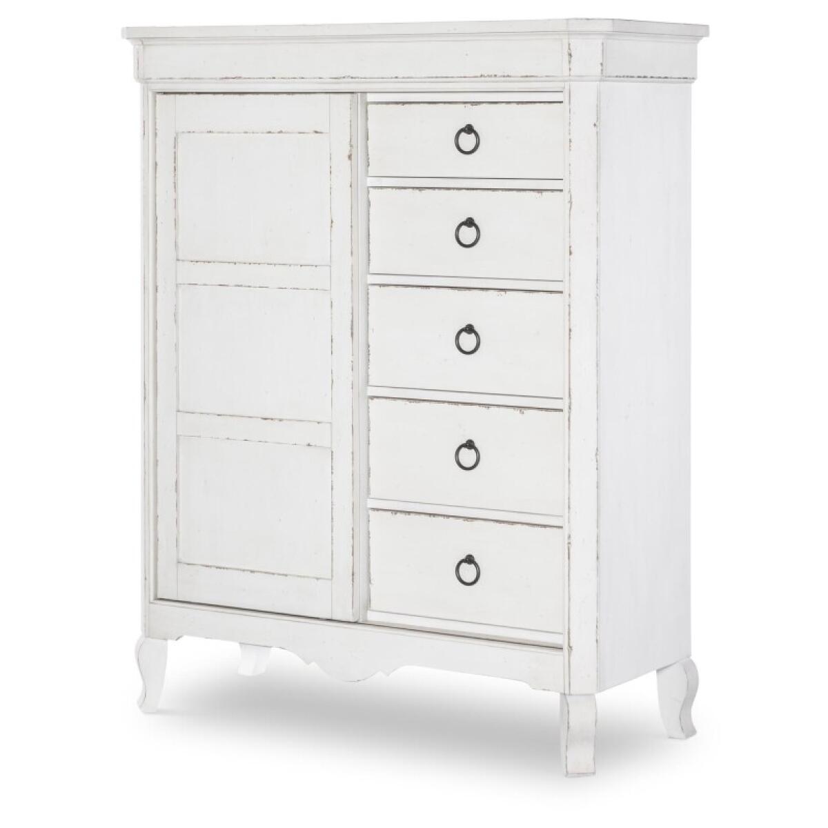 43c8cc8433cf213a7698466863b64c87 Sliding Door Chest 5 Drw - Image 1