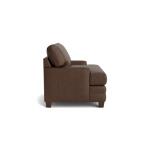 Carolina Leather Track Arm Accent Chair Chairs Bassett Furniture 10