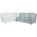 Sectionals 201 Raymond Reclining Sectional with One-Piece Back Sectionals Blue 22