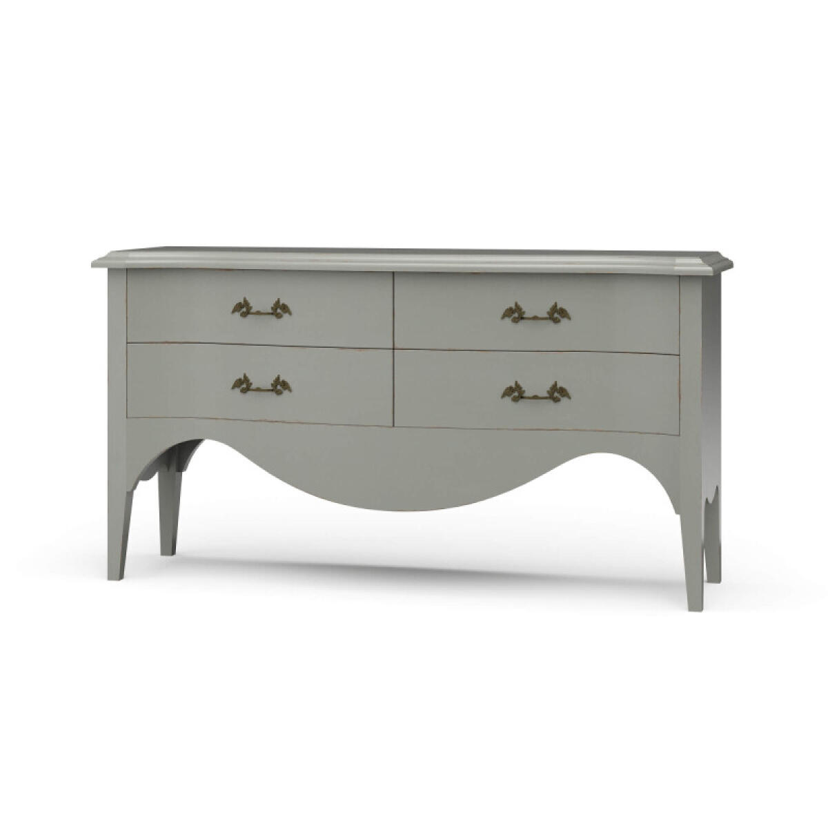 43f60de4dea85cc21556cc56a2e6f648 Normandy 4 Drawer Dresser - Image 1
