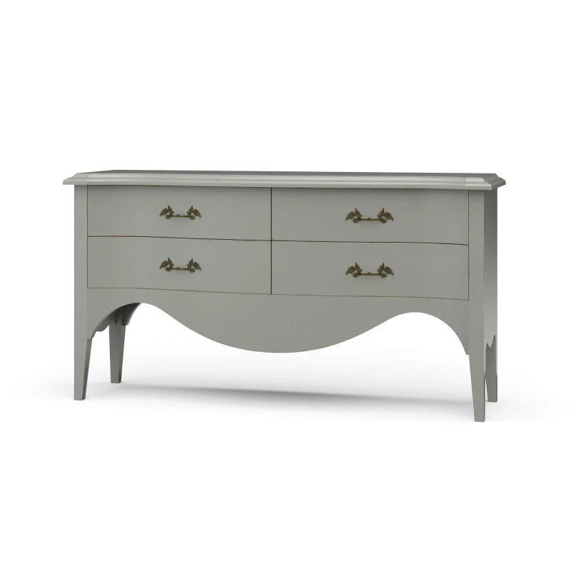 43f60de4dea85cc21556cc56a2e6f648 Normandy 4 Drawer Dresser - Image 1