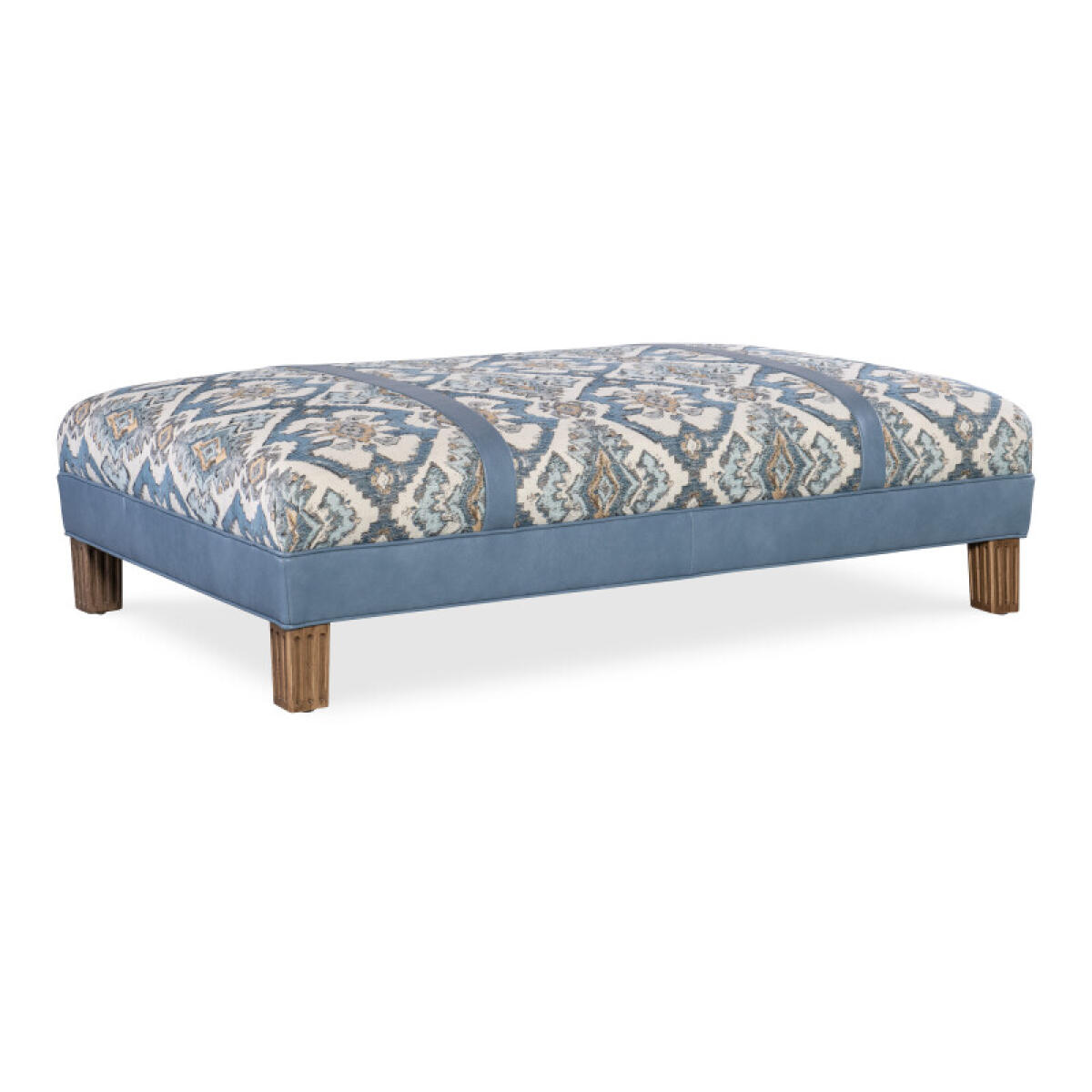 43f814ba3faf5077cef362e06b9eae1d XL Rects Solid Top Ottoman With Split Top - Image 1