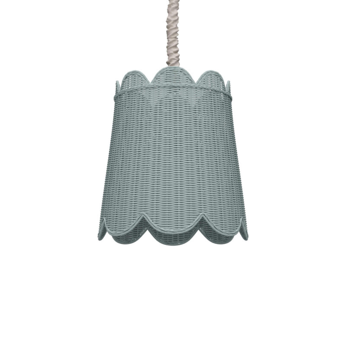 4448dd8a8a6ebefb5ffb951ec6aacd77 Scalloped Rattan Pendant - Image 1