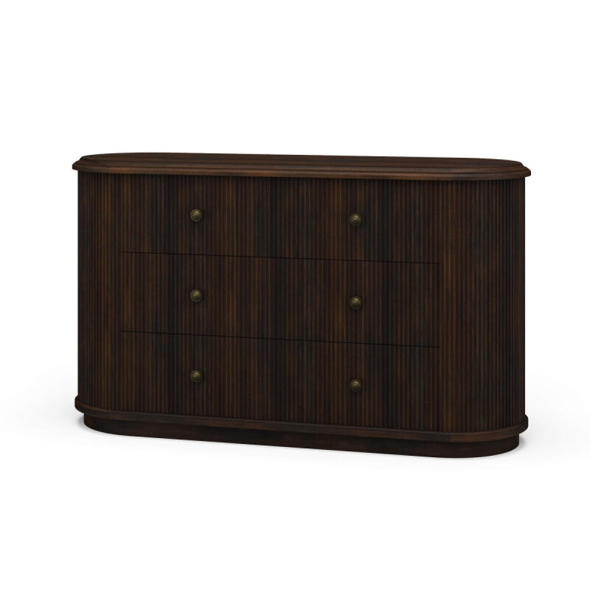 445dbabb2dde90bbe592e8e9cbc1b7ef Kraton 3 Drawer Oval Dresser - Image 1