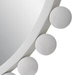 Cyra Round Mirror, White Mirrors Mirrors 15