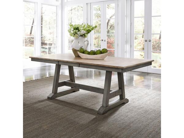Lindsey Farm Trestle Table Top Dining Table Tops Brown