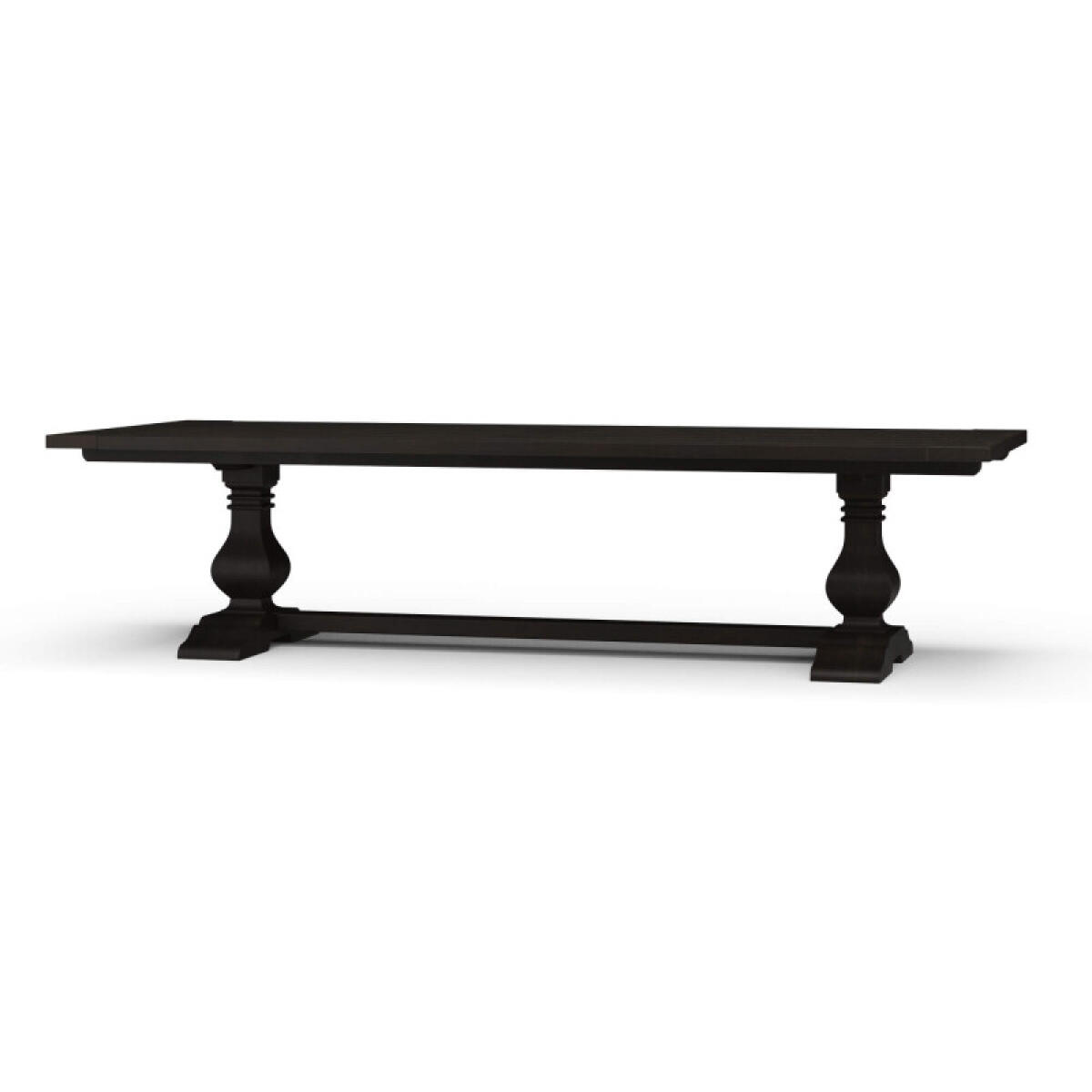 Trestle Dining Table Dining Tables Black 2 Trestle Dining Table Dining Tables Black 2