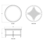 Montego Coffee Table Small - Image 7
