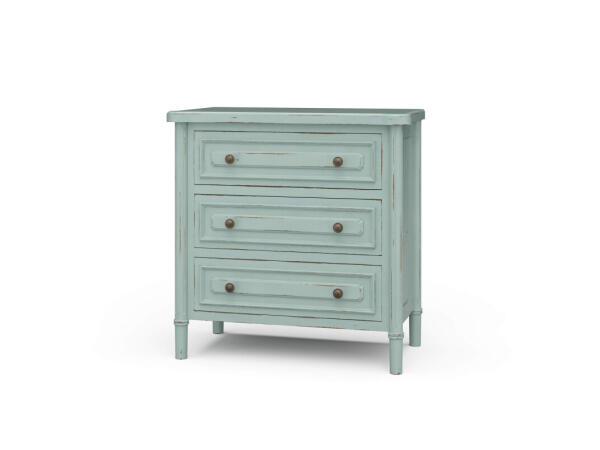 Nantes Bedside Table Nightstands Blue