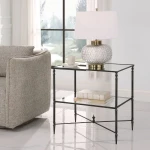 Henzler Lamp Table, Steel - Image 4
