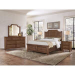 Maple Road King Scalloped Storage Bed - Image 3