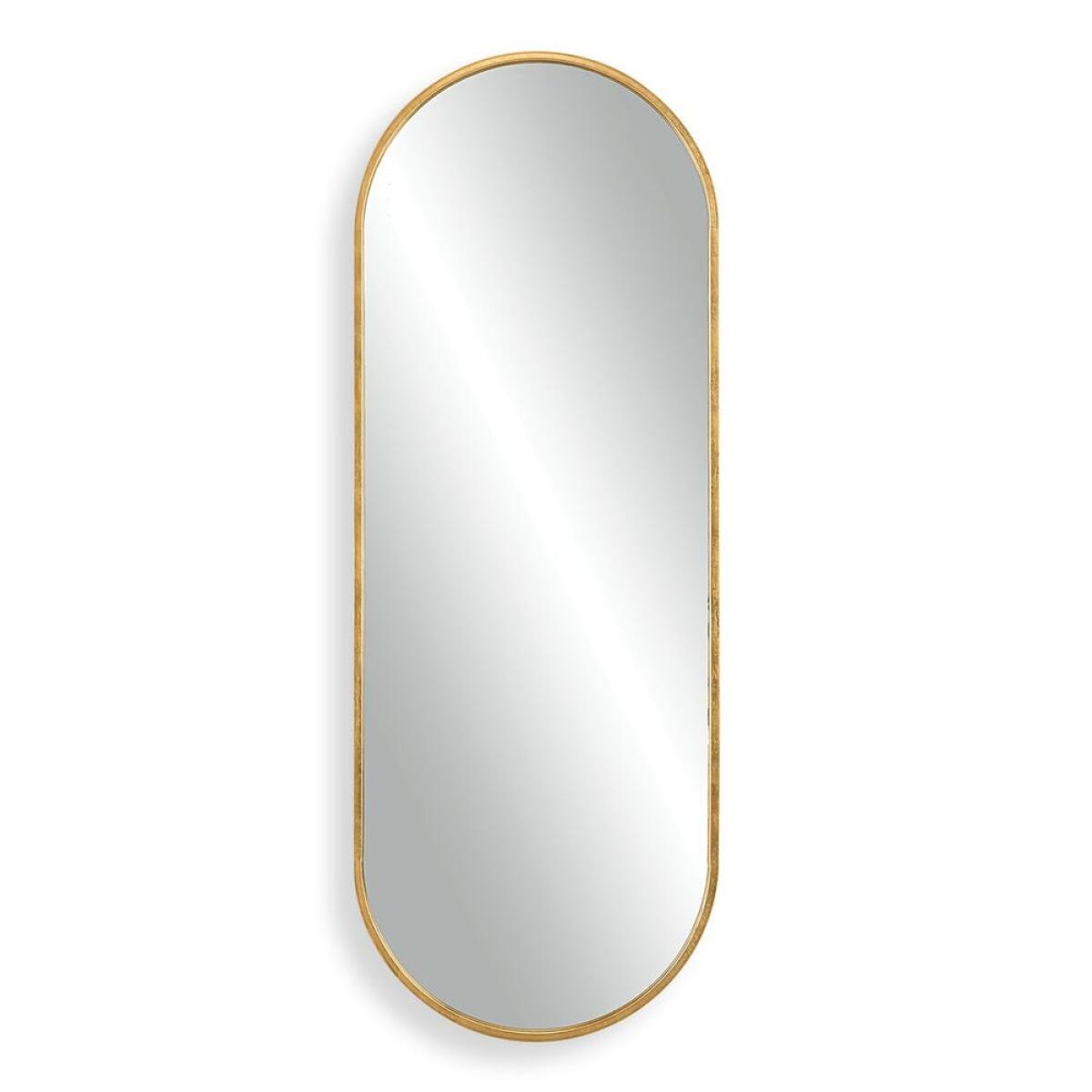 4507aa9096054fc9367e5073346906b5 Varina Tall Mirror, Gold - Image 1