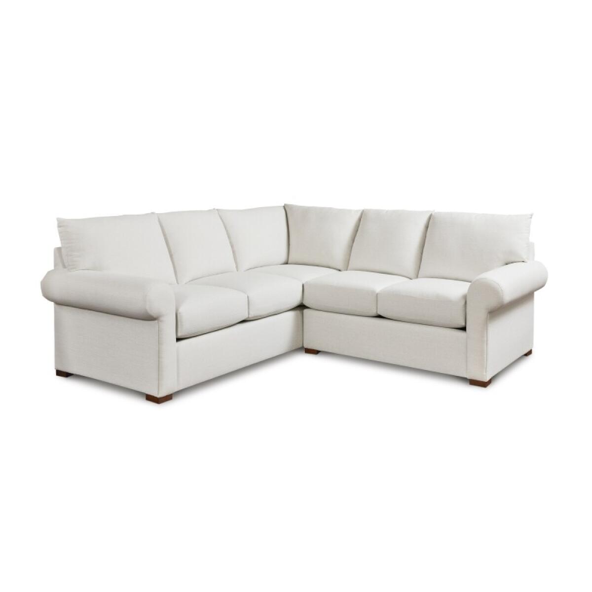 Hanover Roll Arm L-Shaped Sectional Sectionals Bassett Furniture 2 Hanover Roll Arm L-Shaped Sectional Sectionals Bassett Furniture 2