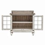 Whitney Server Dining Storage Antique Linen w/ Weathered Gray 19