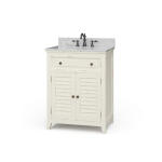 Shutter Vanity W/ Sink & Marble Top Accent Furniture Accent Furniture 15