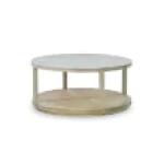 Cohan Coffee Table Small W/ Rattan - Image 5