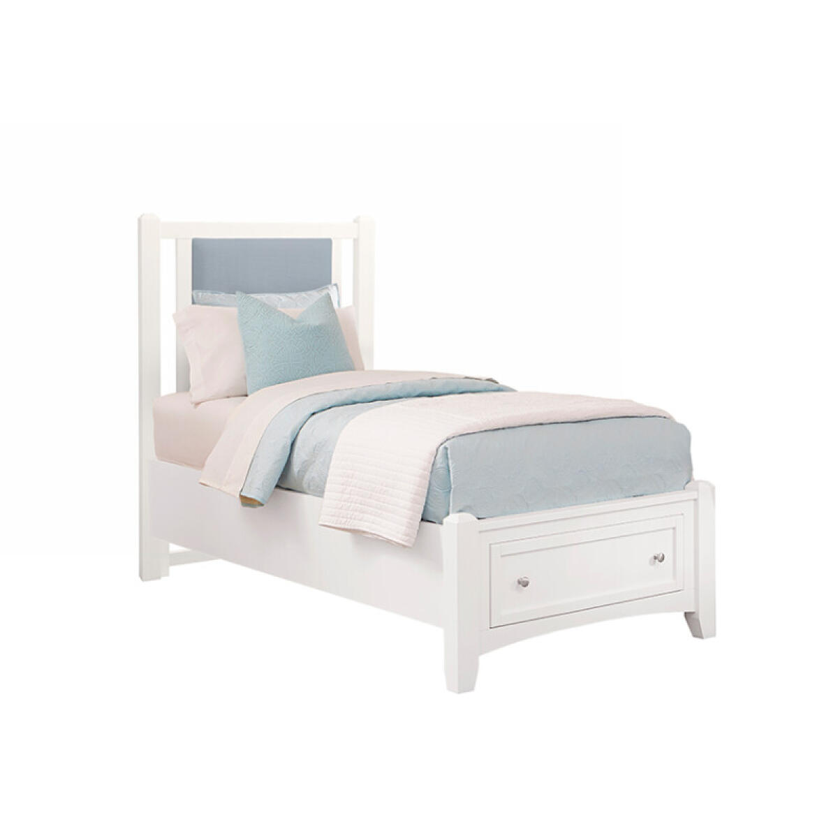 45714dd1c8768307b290c923017f6119 Bonanza Twin Upholstered Storage Bed 3/3 - Blue in Twin - BB29-331-033-033B-302-333 - Image 1