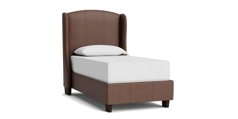 4577dba2c507b066473a8fa9b0f5f85d Paris Leather Upholstered Bed - Image 1