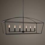 Clayton, 6 Lt Linear Chandelier - Image 3