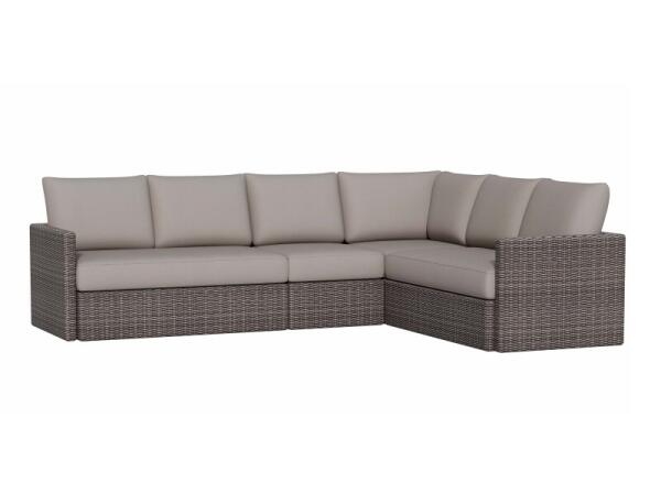 Ashford Outdoor L-Shaped Sectional Outdoor Sofas Bassett Furniture