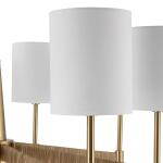 Lautoka, 8 Lt Chandelier Lighting Gold 21