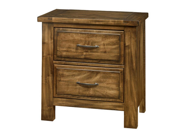 Maple Road Night Stand – 2 Drawers Nightstands Antique Amish
