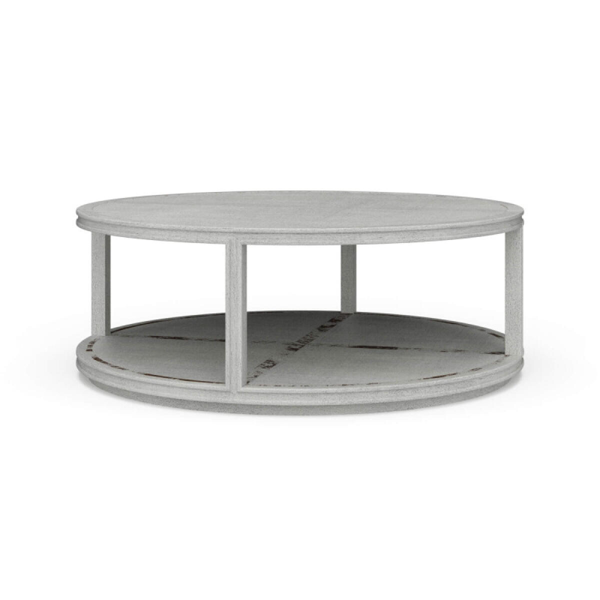 45c4e1eae0b0ed98d4aa6cbbbd7e3673 Cohan Round Coffee Table W/ Wood Shelf - Image 1