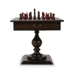 Gloucester Chess Table W/ Drawer - Image 5