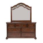Messina Estates Queen Poster Bed, Dresser & Mirror, Chest, Night Stand - Image 5