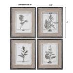 Casual Grey Study Framed Prints, S/4 - Image 5