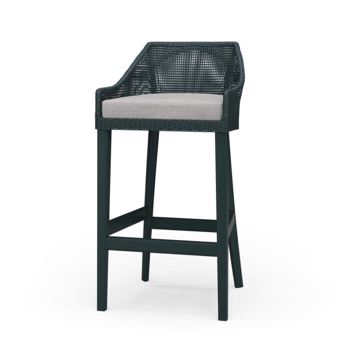 Savanah Rattan Barstool W/ Seat Cushion Barstools Barstools 2 Savanah Rattan Barstool W/ Seat Cushion Barstools Barstools 2