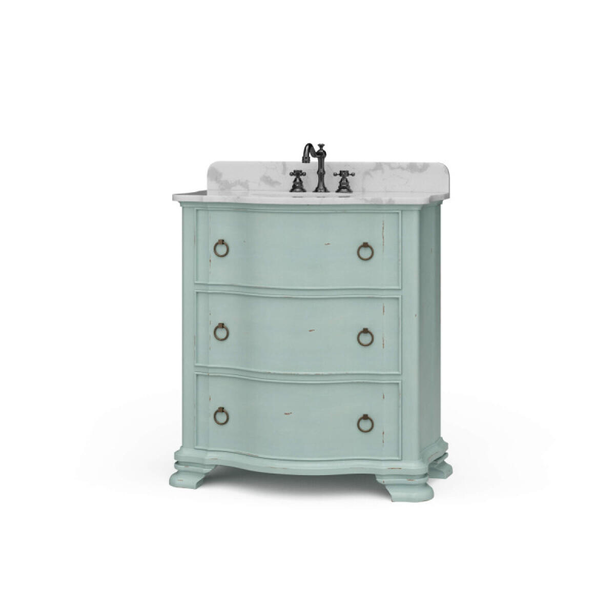 466f8f4486704abeb3d7db8832642d07 Davis Vanity W/ Sink & Marble Top - Image 1