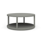 Cohan Coffee Table Small W/ Wood Shelf