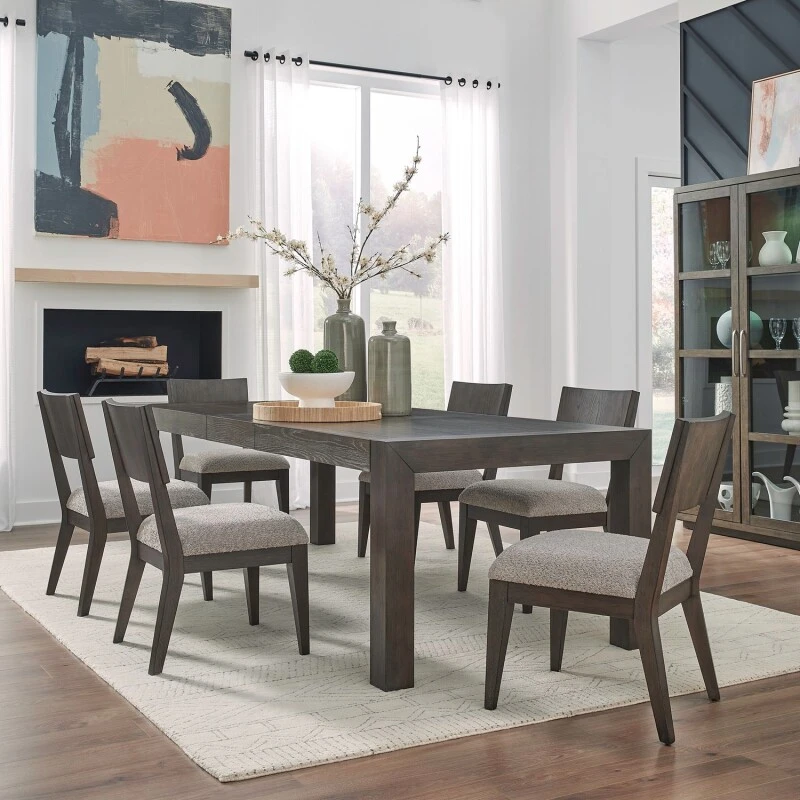 4682c3aae1f0e17b594807b4c148c3c5 Cascade Falls 7 Piece Rectangular Table Set - Image 1