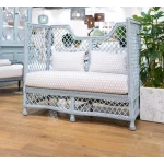 Rabana High Back Rattan Loveseat - Image 12