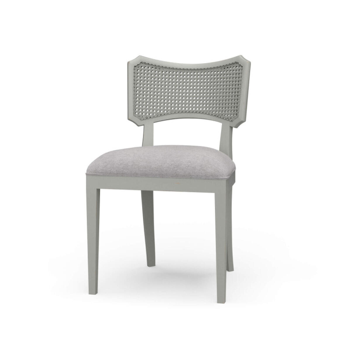 46cf26bcc9e3728ac5347d0a47ca8824 Linea Dining Chair W/ Rattan Back - Image 1