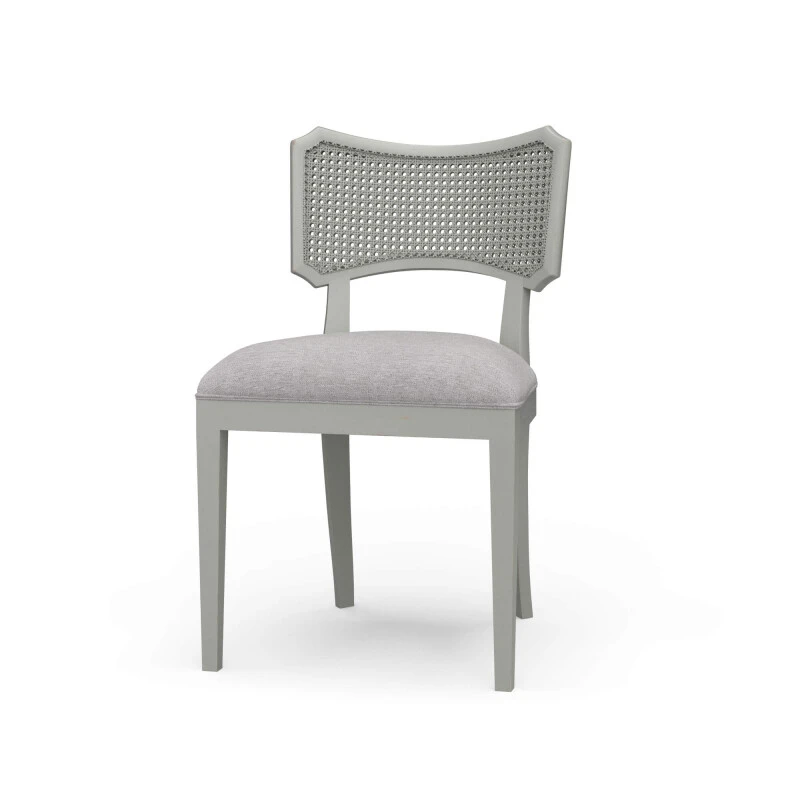 46cf26bcc9e3728ac5347d0a47ca8824 Linea Dining Chair W/ Rattan Back - Image 1