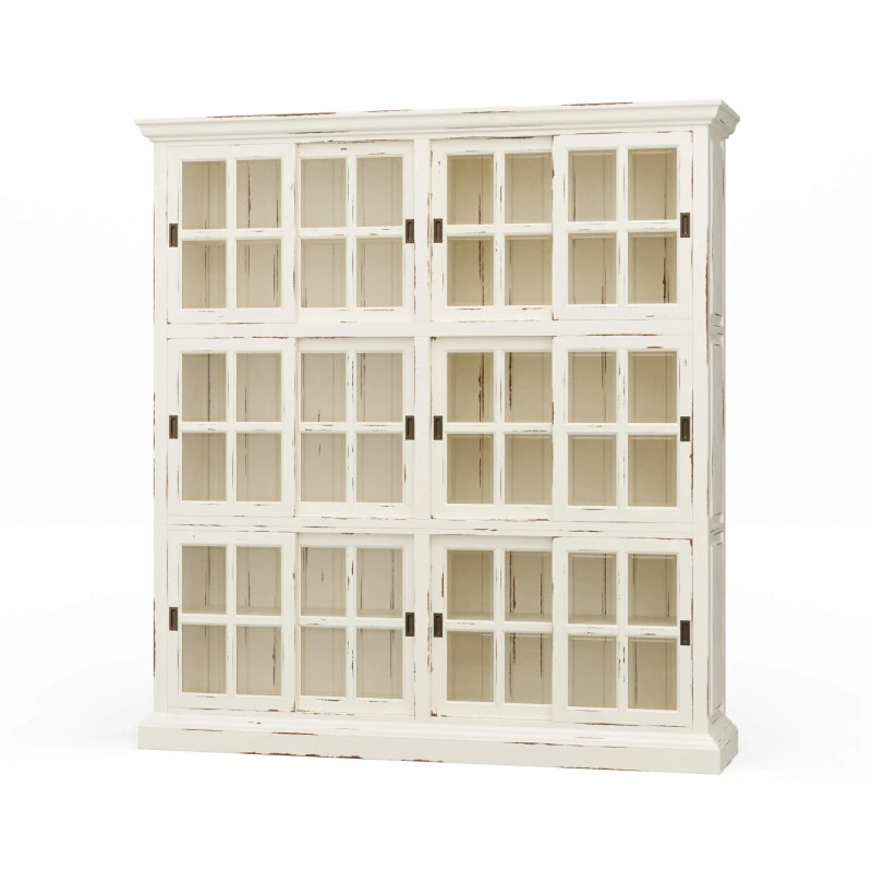 46e2f7c0ac6c5b934a540036183864e0 English Bookcase 2 Column - Image 1
