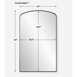 Tordera Arch Mirror, Black - Image 9