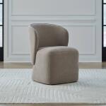 Accent Dining Chair w/ Casters - Truffle