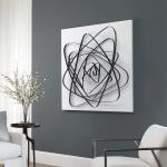 Nucleus Metal Wall Decor Wall Decor Black 16