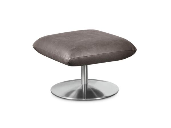 Ranlo Leather Ottoman Ottomans & Poufs Bassett Furniture