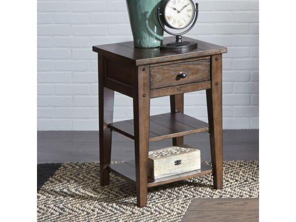 Lake House Chair Side Table Chairside Tables Brown