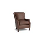 Kent Leather Slope Arm Chair Chairs Bassett Furniture 8