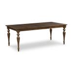 Amelia Maple Rectangle Dining Table with Leaf Dining Tables Bassett Furniture 13
